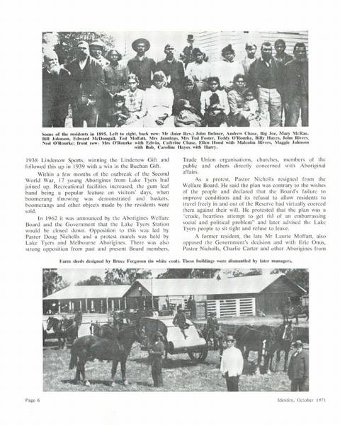 Page 2 of 4  This article was written by Alick Jackomos, Merle Jackomos' non-Aboriginal husband. <em>Identity</em> favoured contributions by Aboriginal authors. So, with Merle's approval, the article was submitted under her name.