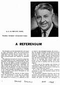 Page 1 of 2 Gordon Bryant, writing here as the President of the Aborigines Advancement League, Victoria, points out that Aboriginal people are beset with a more complicated set of laws than other Australians.