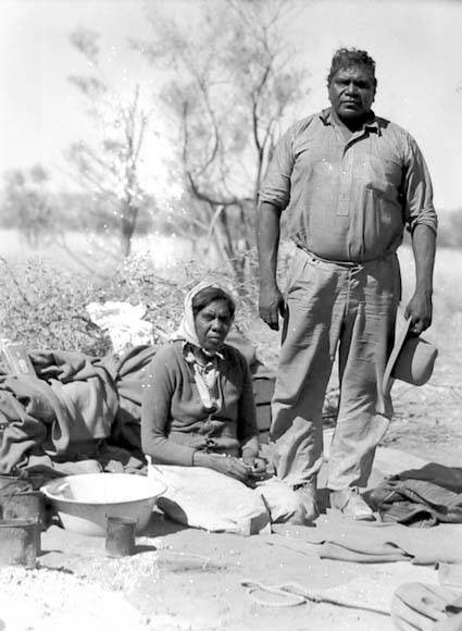 Namatjira was happiest in his own Arrente country (a large area around Alice Springs) where he grew up and which he loved painting.