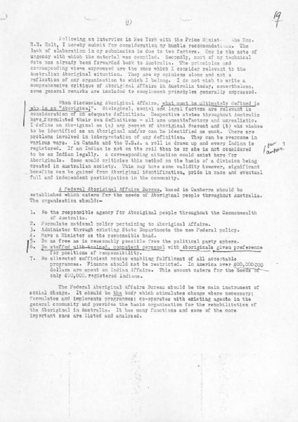 Page 2 of 7  Perkins' Submission on the Aboriginal Question