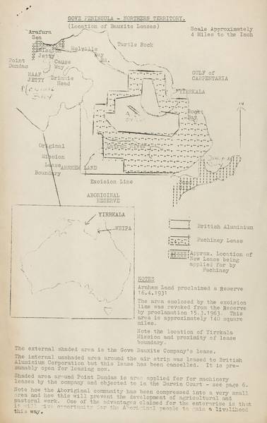 Page 9 of 9  This report was prepared by Gordon Bryant, Member for Wills and Vice President of the Federal Council for Aboriginal Advancement, and Kim Beazley senior, Member for Fremantle, following their visit to Yirrkala in July 1963.